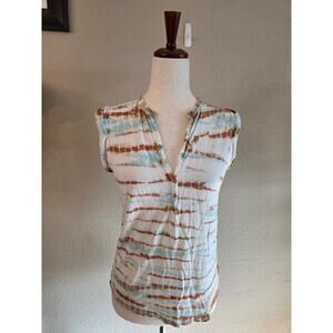 Young Fabulous & Broke Women's Tie Dye Sleeveless Top SZ XS